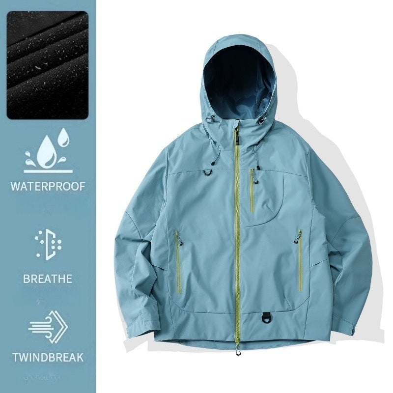 Unisex 3‑in‑1 Waterproof Mountaineering Jacket with Removable Liner