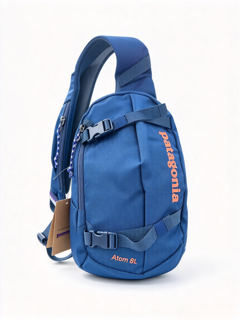 Patagonia Atom Sling Bag 8L, Outdoor Crossbody Sling Pack
