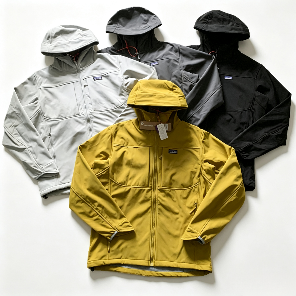 Patagonia Soft Shell Fleece Windproof Waterproof Hooded Jacket