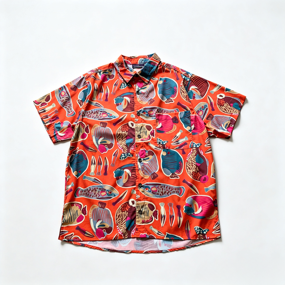 Patagonia Printed Short Sleeve Shirt - Sea Fish