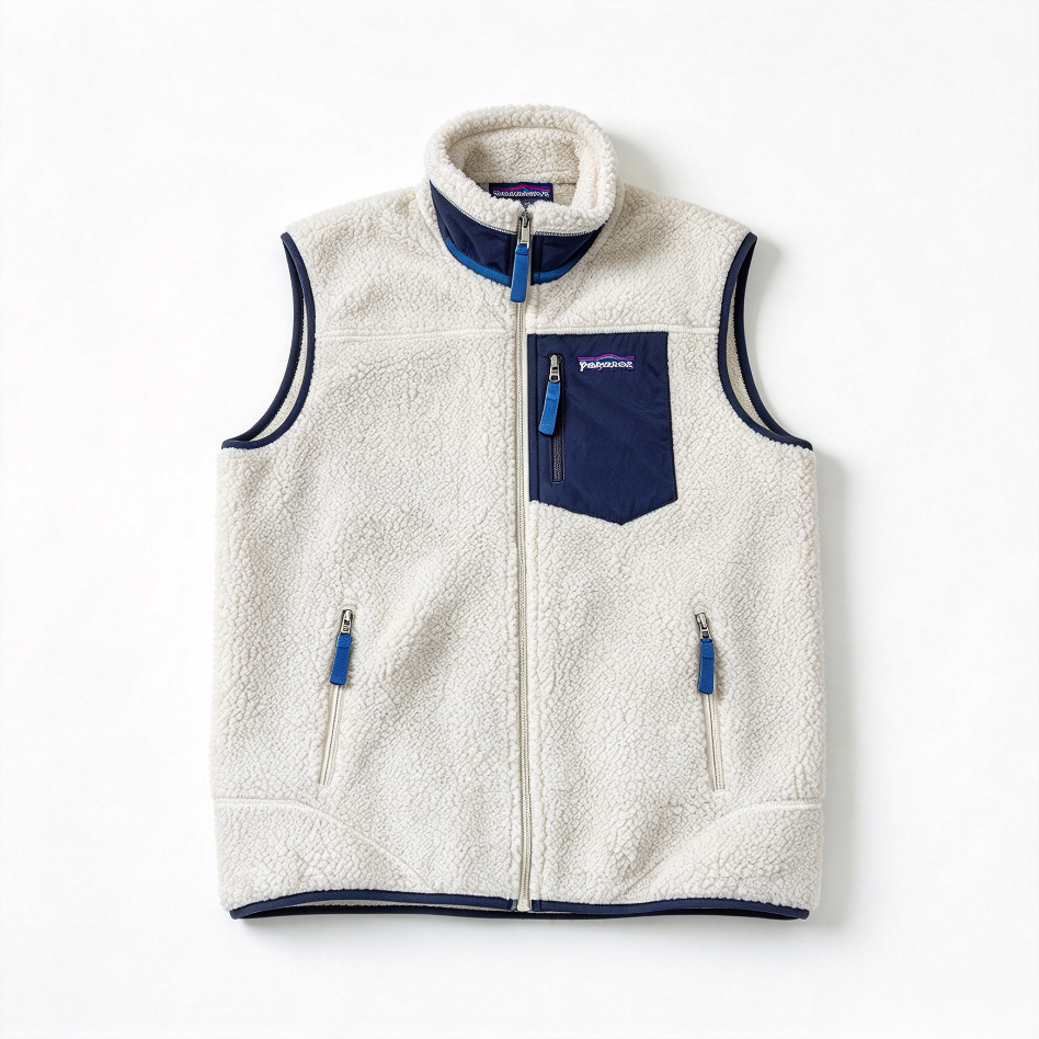 Patagonia Classic Retro-X Stand-Collar Fleece Zip Vest
