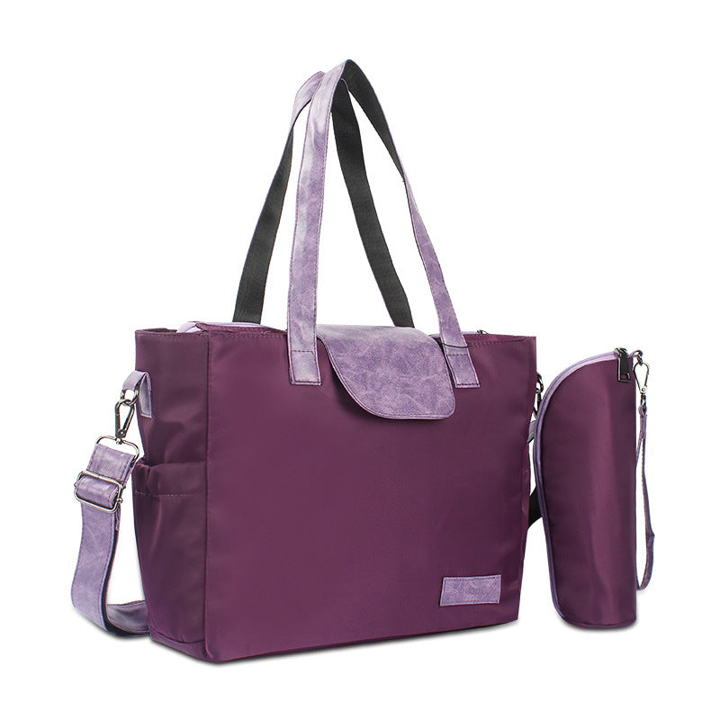 Mom bag large capacity multifunctional messenger baby bag