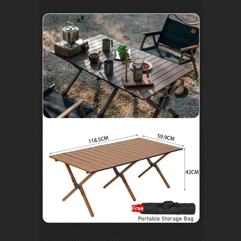 Portable Folding Table - For Camping Outdoor Beach Vendor Catering Use
