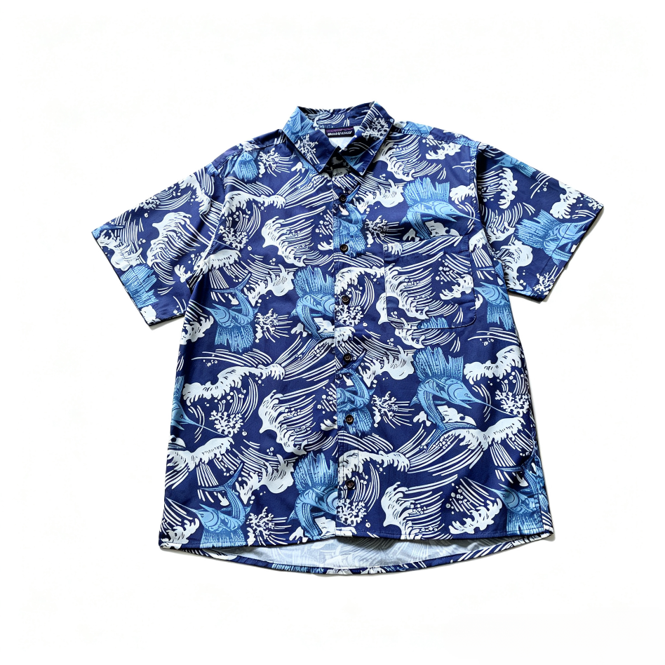 Patagonia Printed Short Sleeve Shirt - Sea Fish