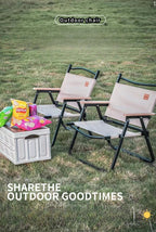 Camping Outdoor Folding Chair - Portable for Beach, Vendor & Catering Needs