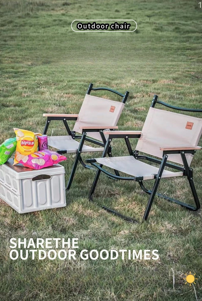 Camping Outdoor Folding Chair - Portable for Beach, Vendor & Catering Needs