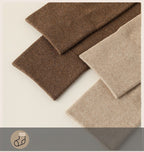 Women's extended knee socks, pure cotton non-slip boneless thigh socks, spring and autumn warm models