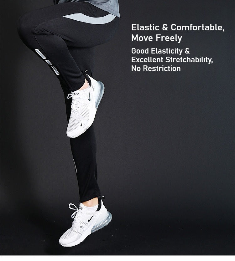 Basketball trousers men's casual trousers quick-drying trousers appearance trousers training trousers side three bars sports trousers football running trousers