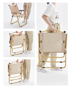 Camping Outdoor Folding Chair - Portable for Beach, Vendor & Catering Needs