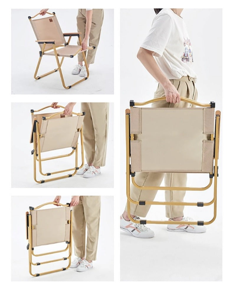 Camping Outdoor Folding Chair - Portable for Beach, Vendor & Catering Needs