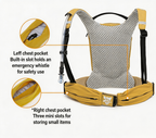 Men Women Lightweight Hydration Backpack | SANXDI Trail Running Hiking Cycling Water Bag Vest