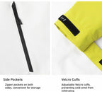 Autumn and winter three-proof jacket for men and women outdoor sports waterproof mountaineering hooded jacket