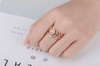Montana Silversmiths Surrounded By Nature Wrap Ring