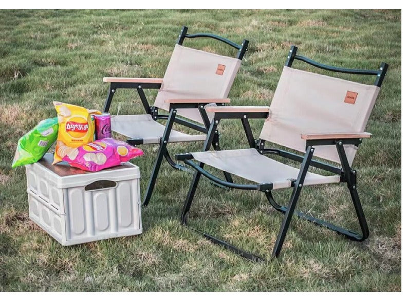 Camping Outdoor Folding Chair - Portable for Beach, Vendor & Catering Needs