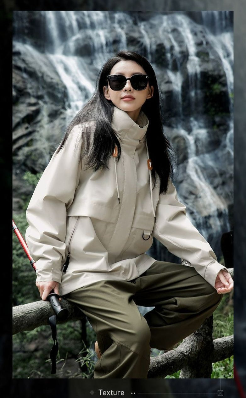 Three-in-one jacket women's outdoor mountaineering suit travel removable liner sports jacket