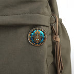 FAMAS Hand Evil Eye Stainless Steel Brooch