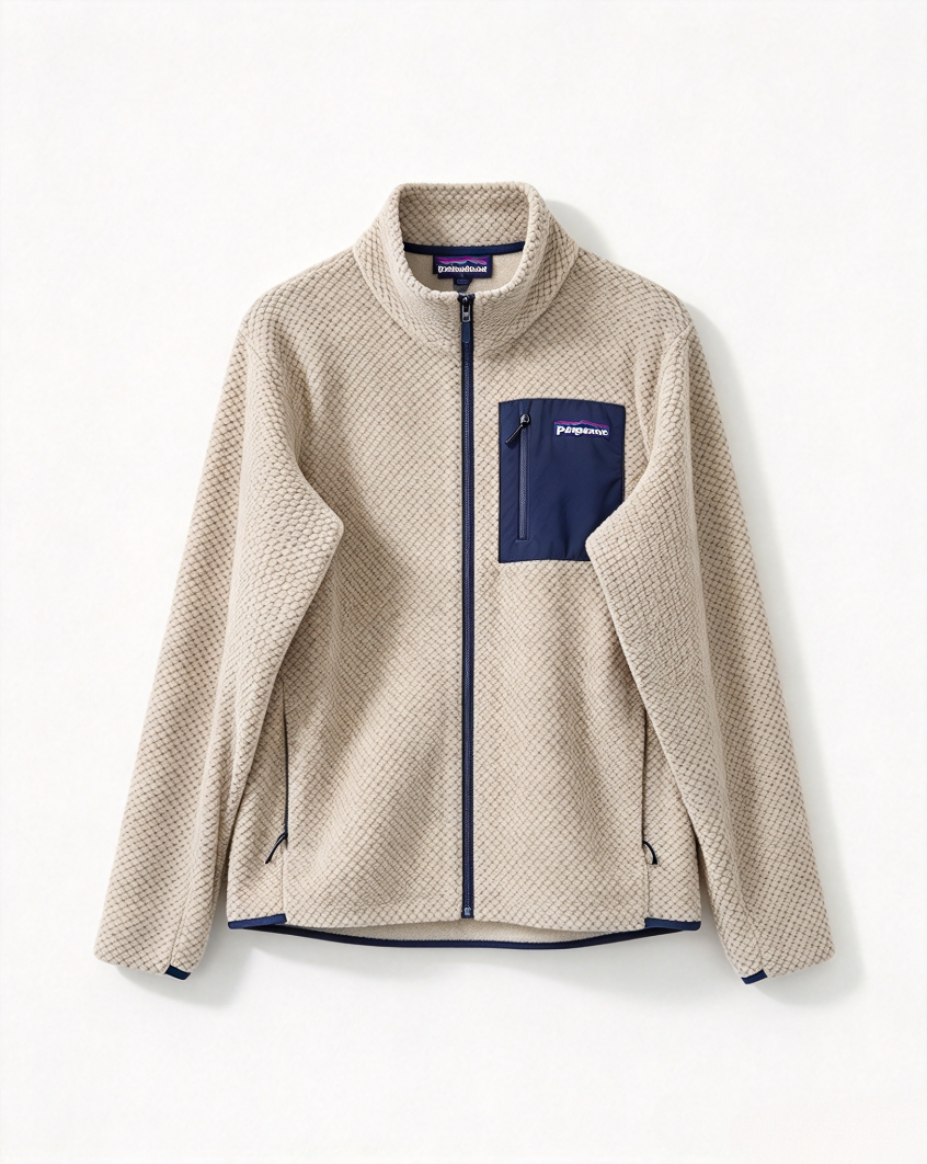 Patagonia R1 Air Full-Zip Hoody  Warm, Breathable Grid-Pattern Fleece