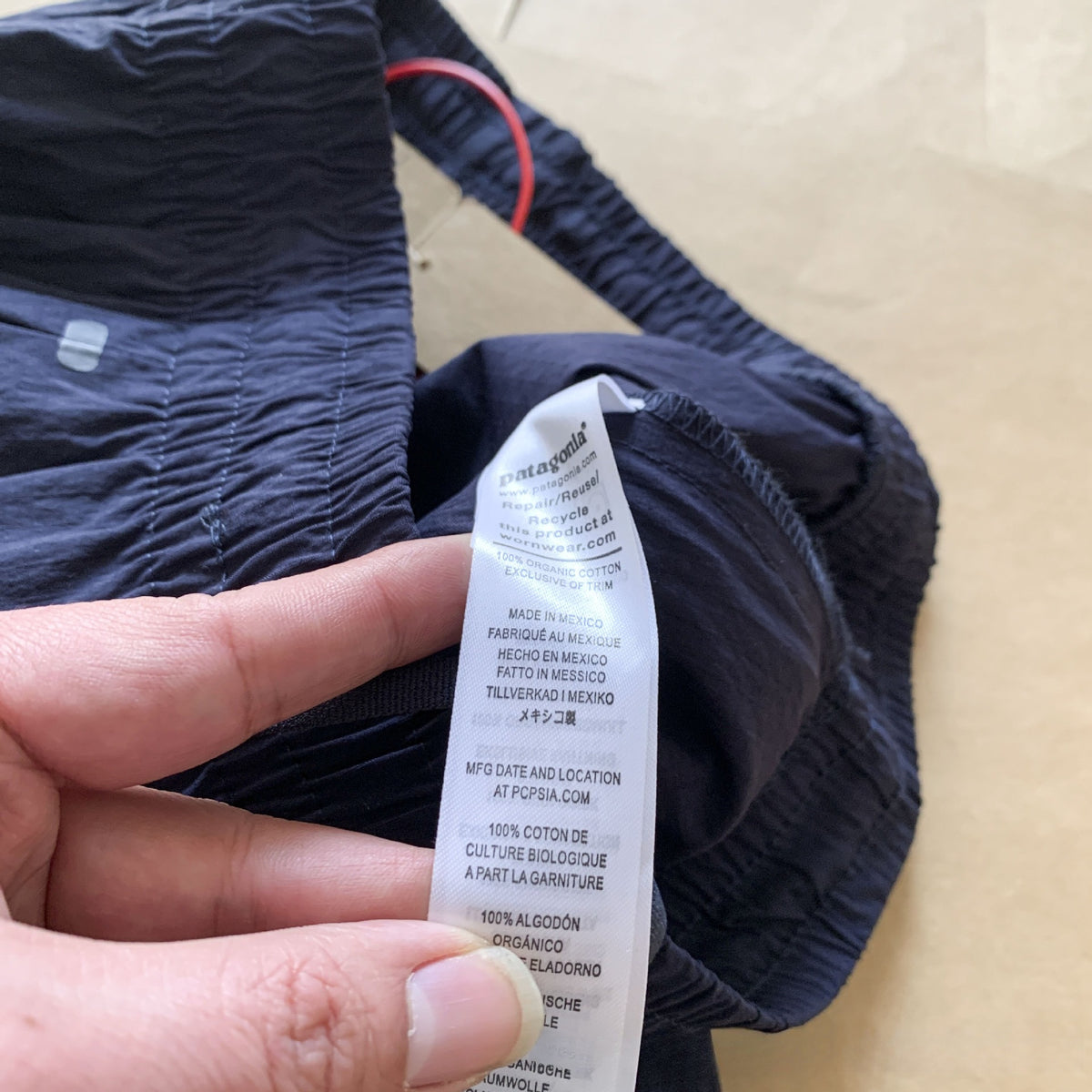 Patagonia lightweight quick-drying anti-splash multi-zipper leggings