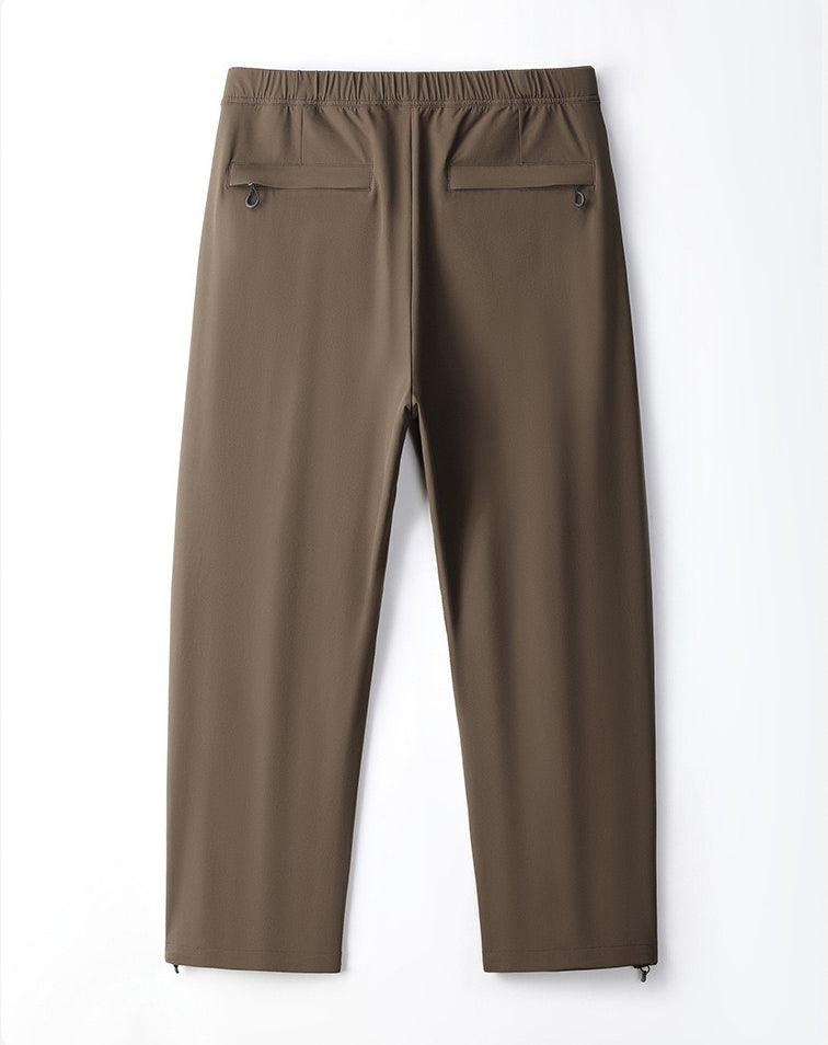 Cologne Unisex Outdoor Hiking Pants, Breathable Stretchy Adjustable Cuff Trousers
