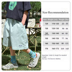Kids Breathable Sports Shorts 5 Inch Boys Summer Casual Wear