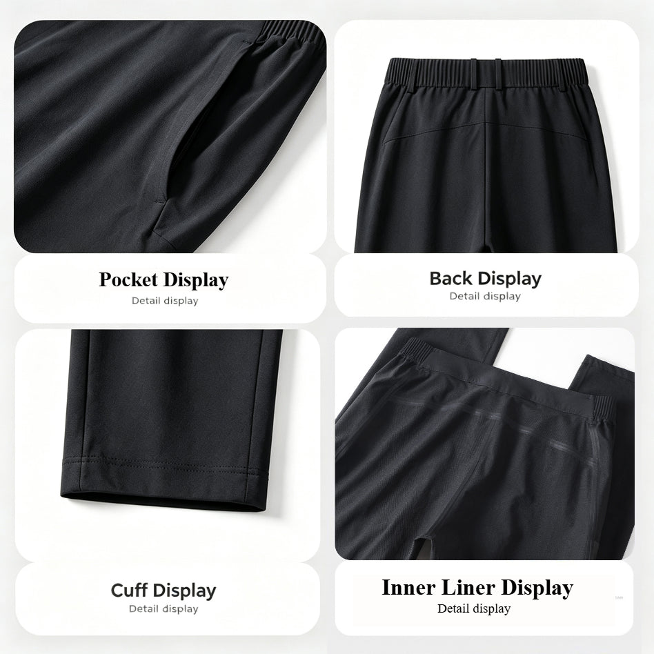 Lightweight Seam‑Sealed Waterproof Stretch Hiking Pants for Men Women