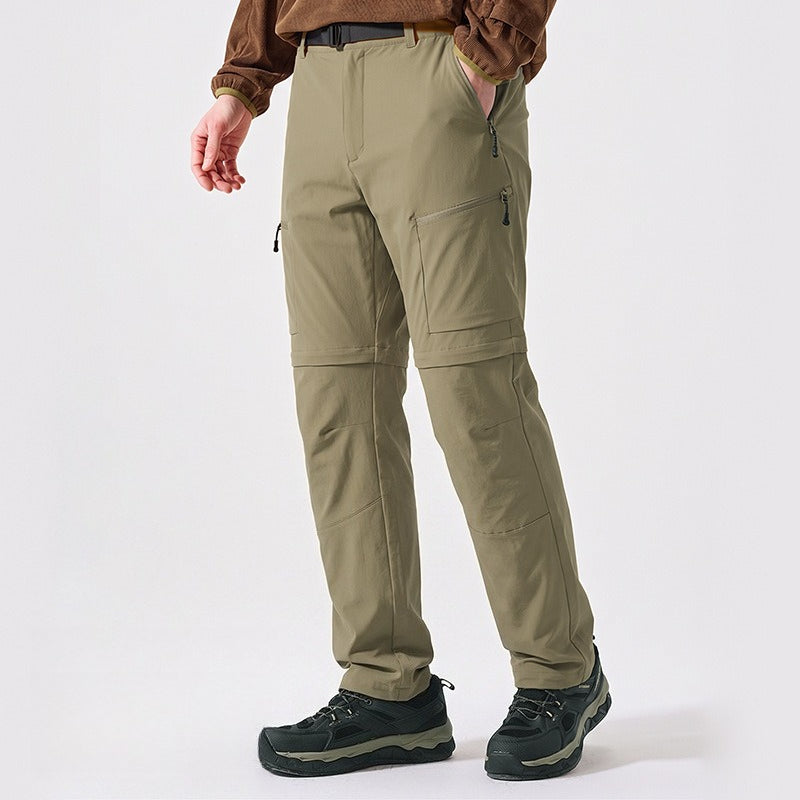 Wenhouu Men Zip Off Waterproof Breathable Cargo Hiking Trekking Pants