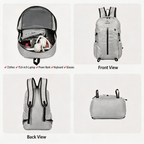 Lightweight Water‑Resistant Large Capacity Backpack for Outdoor Travel, Hiking and Camping