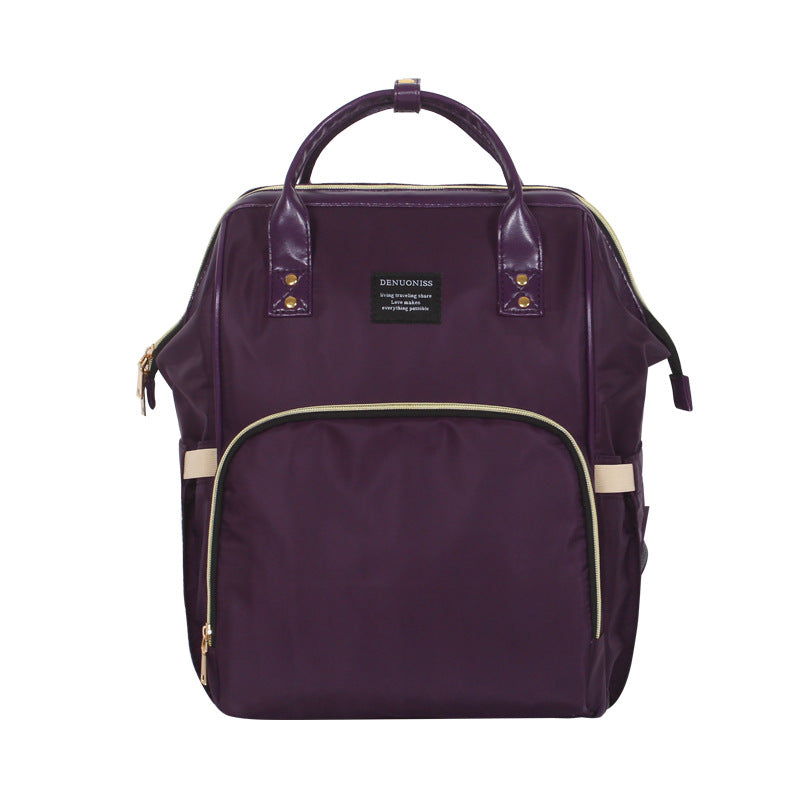 Large capacity mother and baby bag, water-proof double shoulder mommy bag.