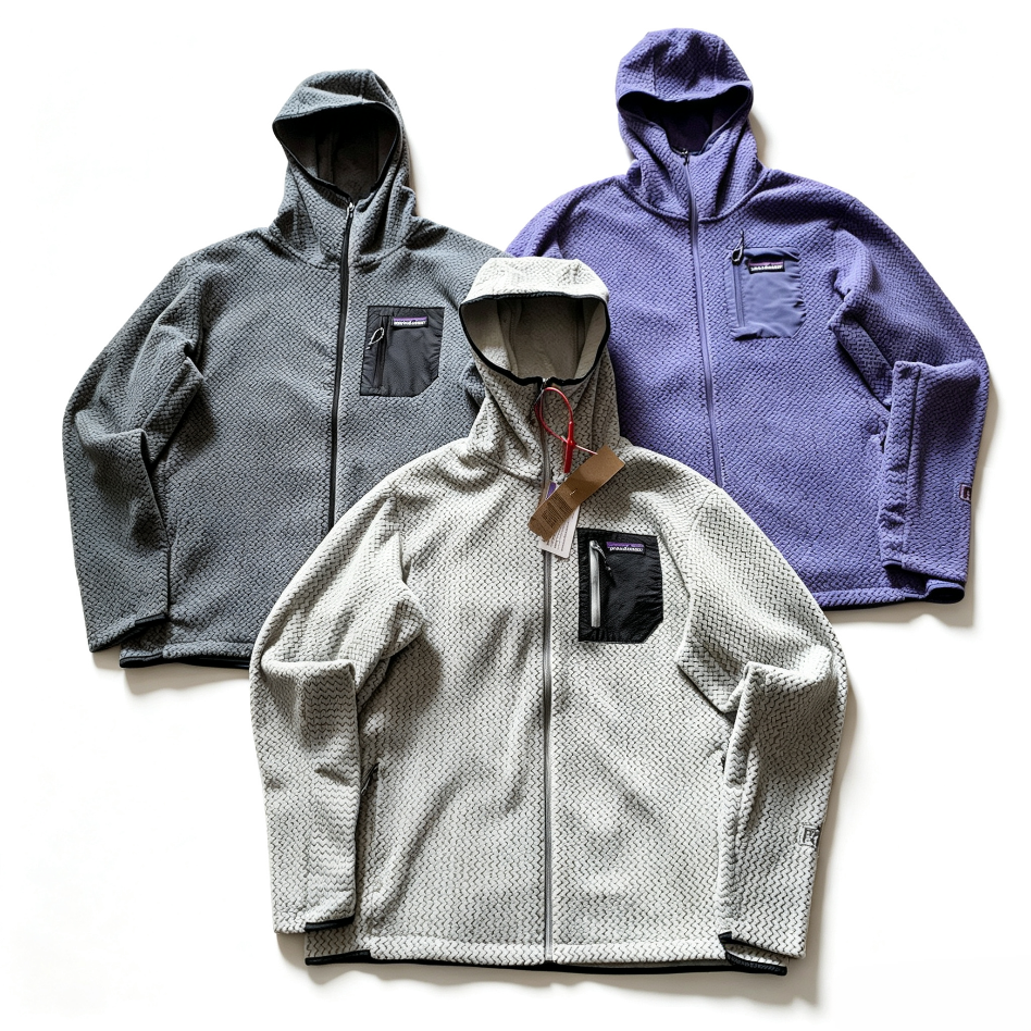 Patagonia Wave R2 Full Zip Hoodie, Fleece Jacket