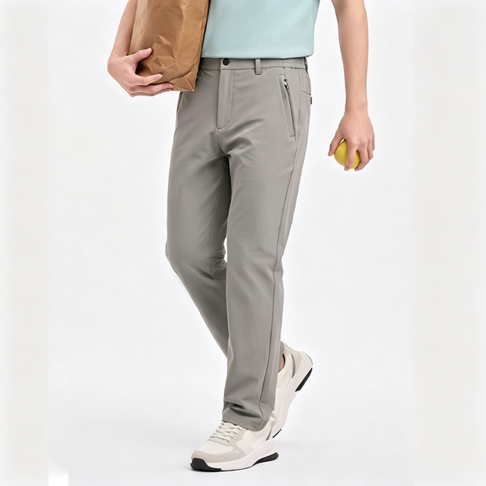WENHOUU Men's Cool Sun Protection Casual Pants, 3D Tailored Wrinkle Resistant