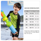 Antibacterial chlorine-resistant quick-drying sunscreen boys swimwear