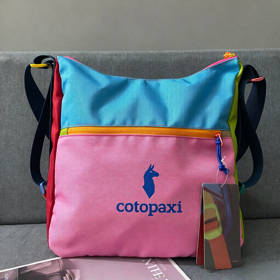 Cotopaxi Del Dia Style Color Block Crossbody 17L Tote Bag