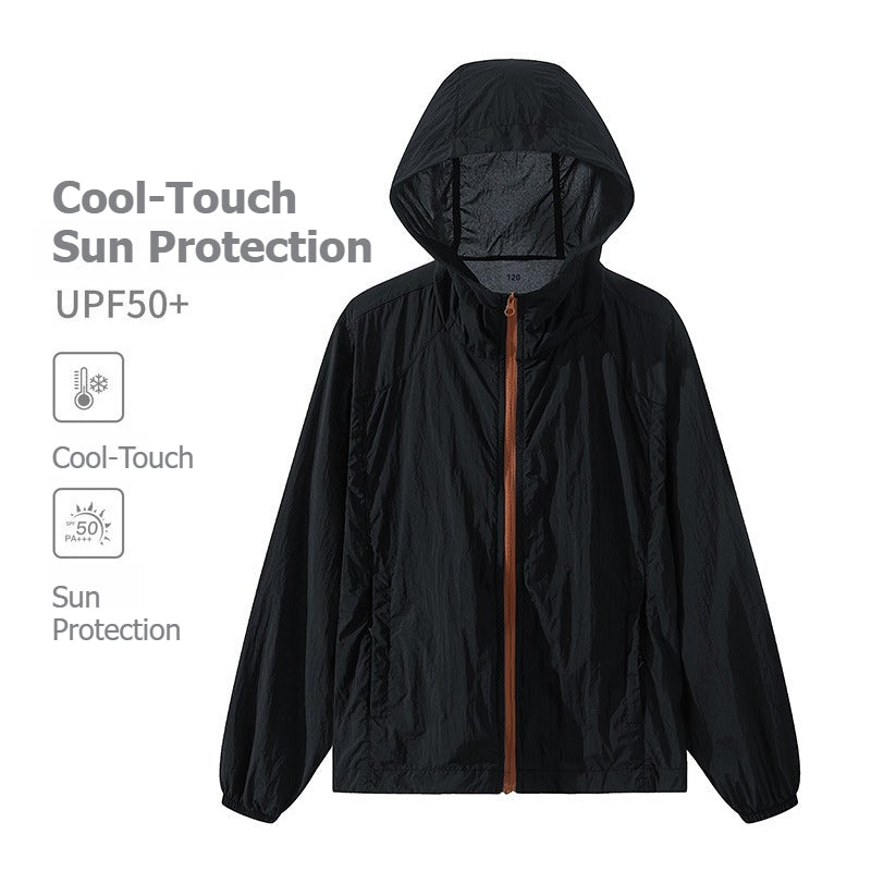 Wenhouu Family Sun Protection Jacket, Women Kids Summer Lightweight Breathable Outerwear