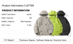 Youth popular jacket, the same Japanese simple style for men and women, versatile windproof and rainproof jacket