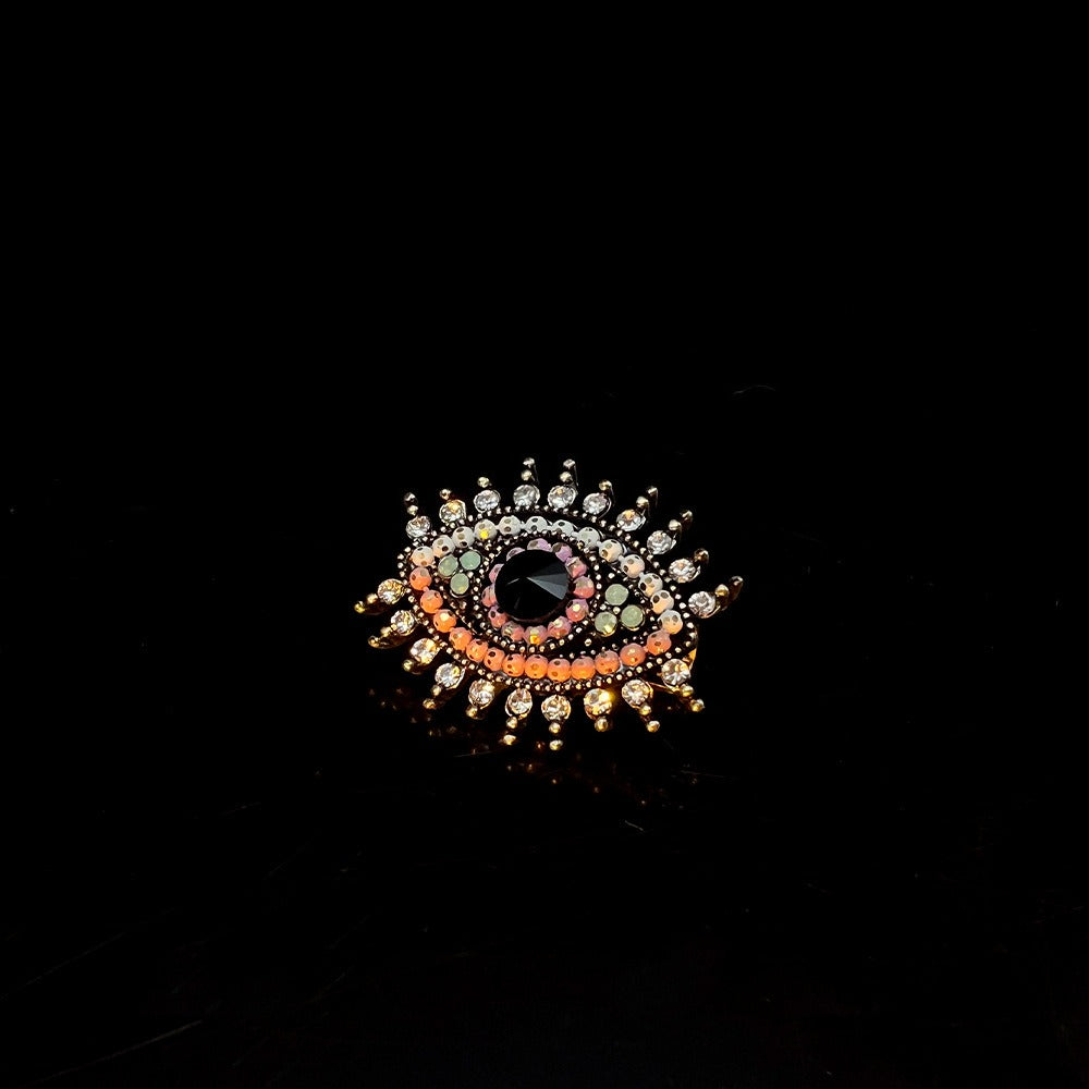 Evil Eye Brooch for Suits and Accessories