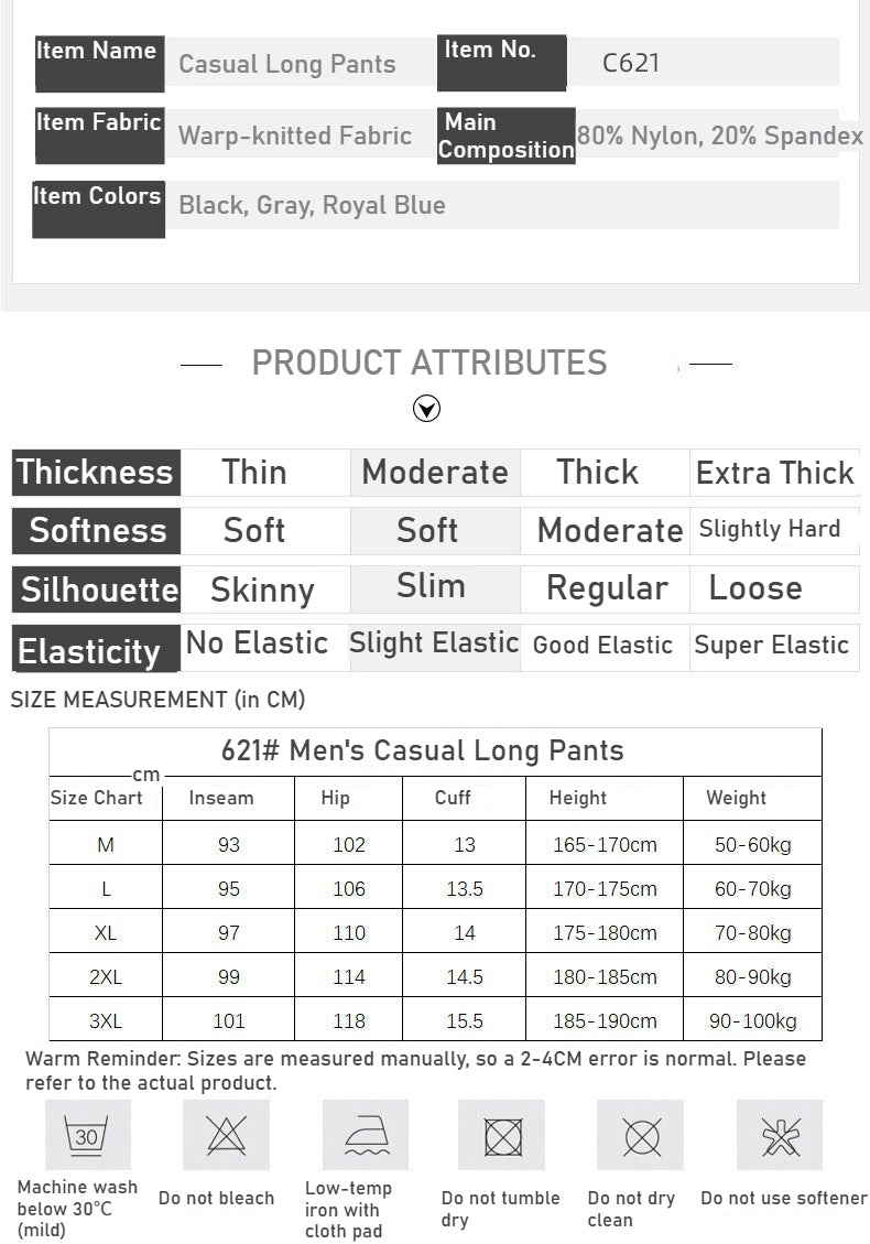 Name: Men's Sports Casual Pants