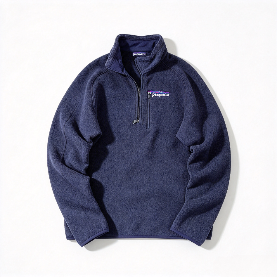 Patagonia Men's Better Sweater 1/4 Zip Fleece Pullover, Warm Knit Quarter-Zip Outdoor Sweater