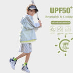 UPF50+ Lightweight Cool-Touch Kids 2PCS Sun Set