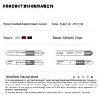 Raccoon Fur Collar Workwear Down Jacket - Unisex Couples' Winter New Stylish Warm Windproof