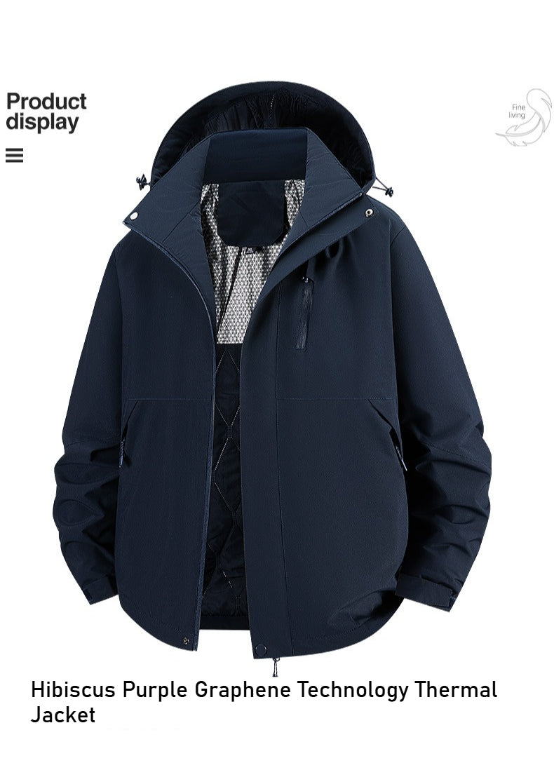 Women's and men's jackets are windproof and waterproof, and padded jackets.