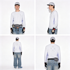 Men Women Quick‑Dry Color‑Block Long Sleeve Athletic T‑Shirt