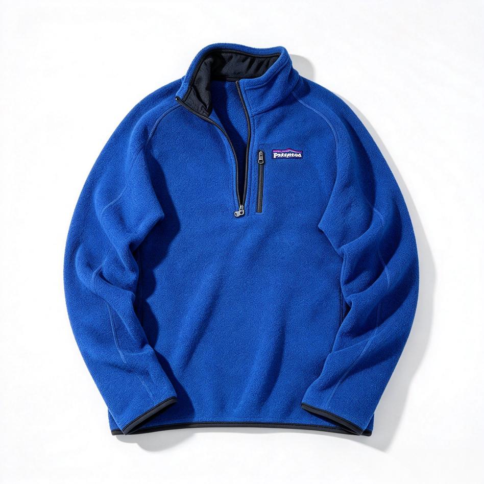 Patagonia Men's Better Sweater 1/4 Zip Fleece Pullover, Warm Knit Quarter-Zip Outdoor Sweater