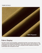 Spring and Autumn new men's sports loose stand-up collar jacket, multi-pocket hooded wear-resistant casual jacket, black/caramel optional