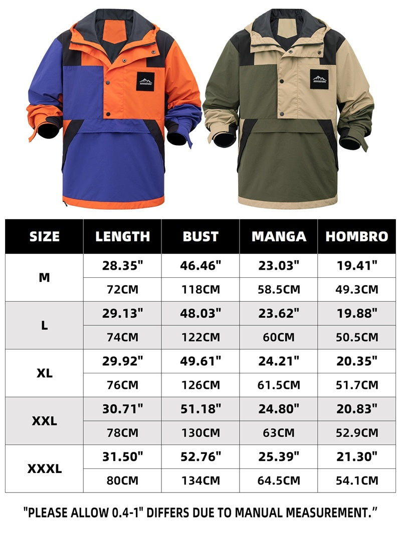 Spring and Autumn Men's Jacket: Windproof and Waterproof Outdoor, Mountaineering Versatile Jacket