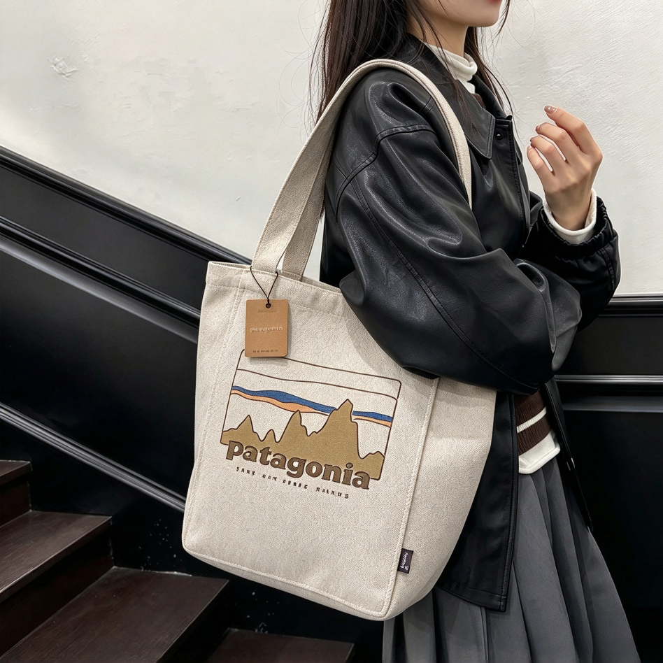 Patagonia Single Shoulder Canvas Tote Bag, 17L