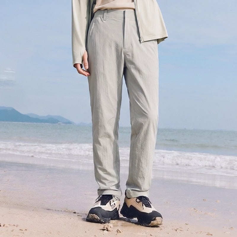 WENHOUU Seam‑Taped Waterproof Anti‑Bacterial Stretch Thin Outdoor Hiking Pants