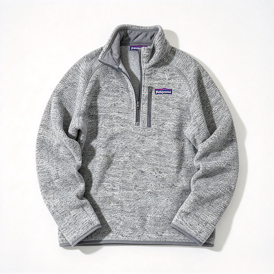 Patagonia Men's Better Sweater 1/4 Zip Fleece Pullover, Warm Knit Quarter-Zip Outdoor Sweater