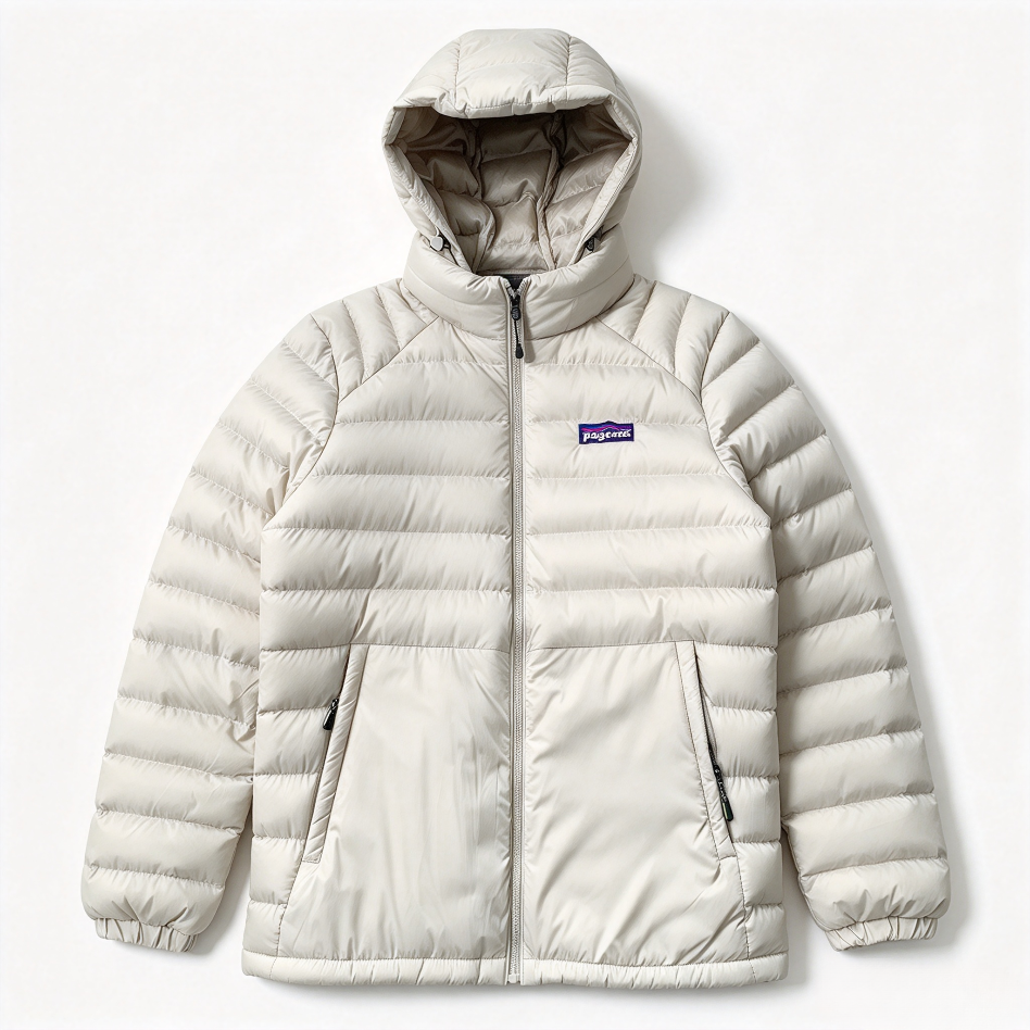 Patagonia Heat-Retent Outdoor Hooded Puffer Jacket