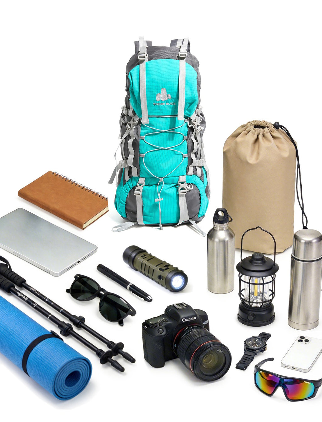 Large‑Capacity Multi‑Functional Professional Hiking Backpack for Mountaineering, Camping & Travel