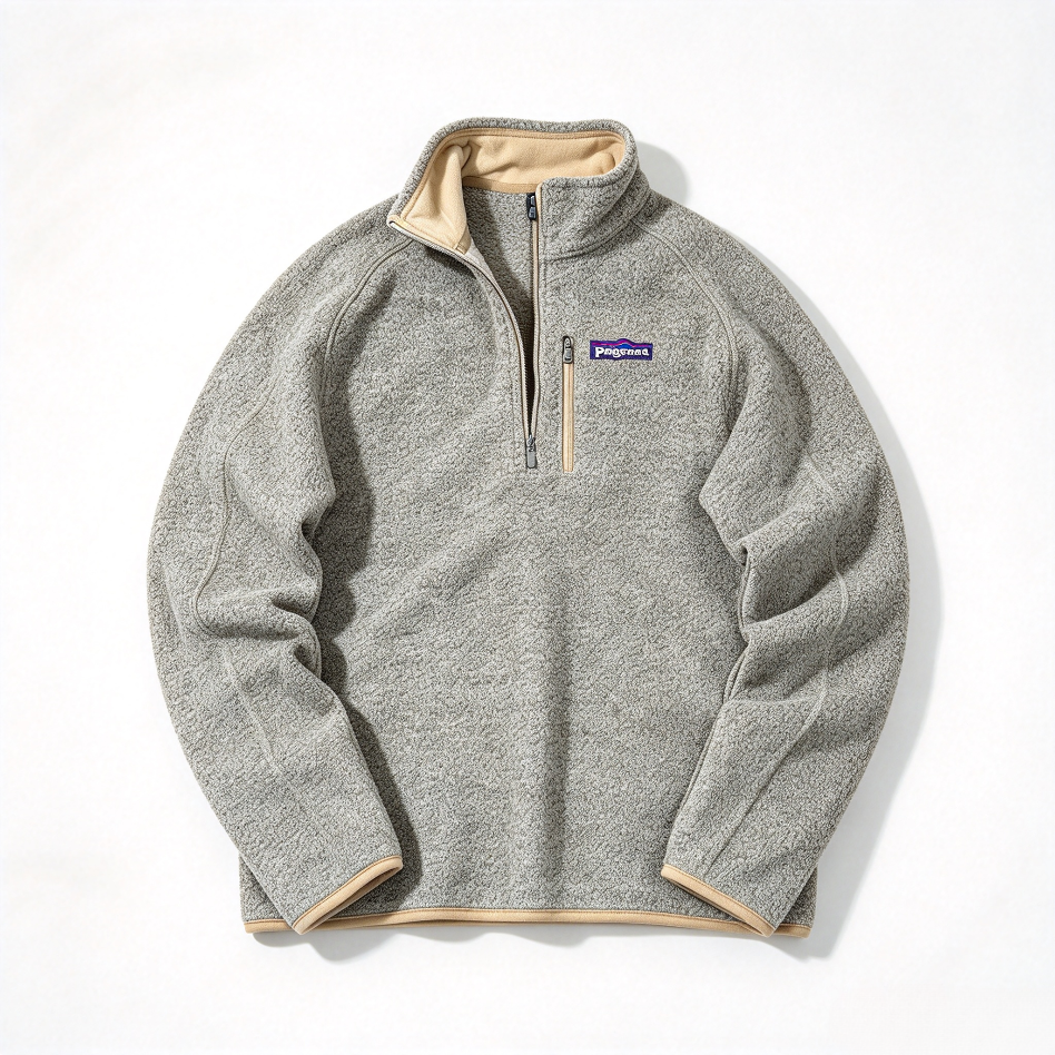 Patagonia Men's Better Sweater 1/4 Zip Fleece Pullover, Warm Knit Quarter-Zip Outdoor Sweater